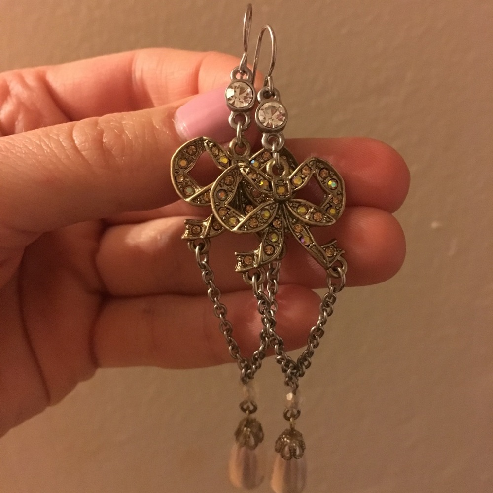 Betsy Johnson vintage earrings